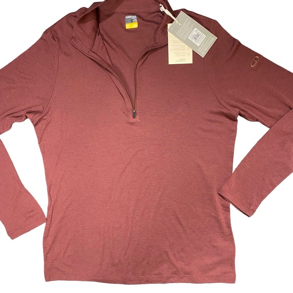 Icebreaker Men's Merino 175 Everyday Long Sleeve Half Zip Thermal Top Sz XXL New - Picture 6 of 12